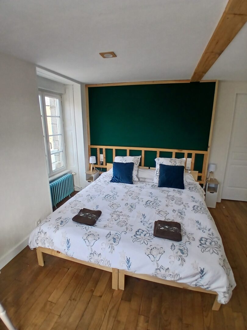 Chambre Fleur de coton 4 gite groupe melle 35