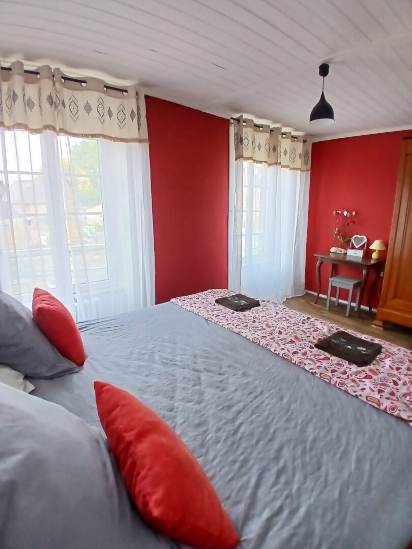 Chambre Amaryllis 2 gite groupe melle 35