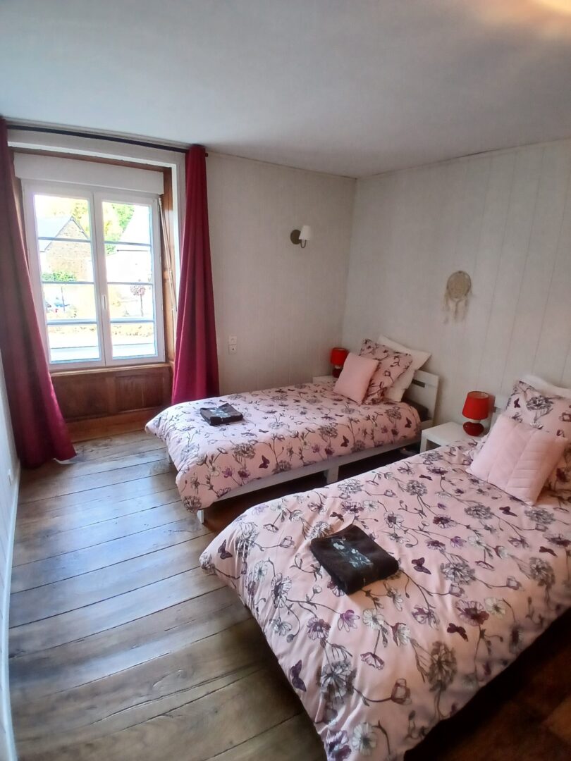 Chambre Lotus 1 gite groupe melle 35