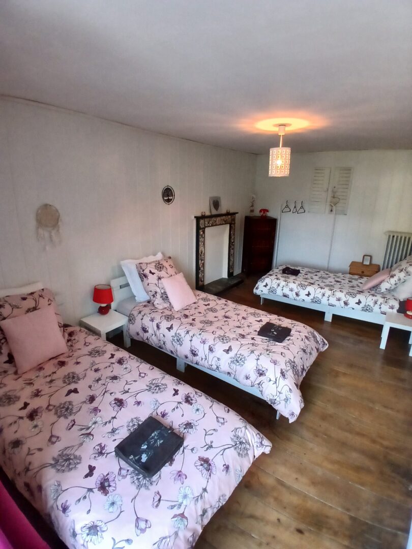 Chambre Lotus 2 gite groupe melle 35